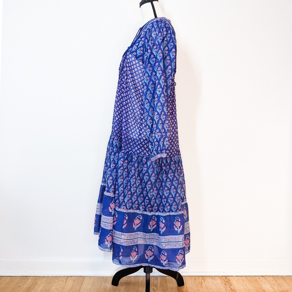 🌟LAST 1🌟NWT Blue Boheme Charlotte Boho Maxi Dress - Picture 4 of 6